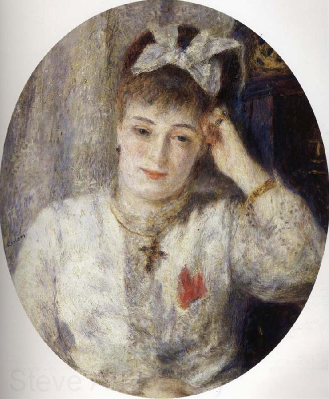Pierre Renoir Marie Meunier Norge oil painting art